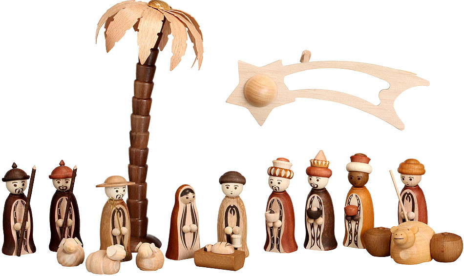 Zeidler Bestückung Christi Geburt, 16-tlg. Zeidler Bestückung Christi Geburt, 16-tlg.