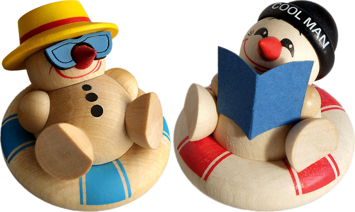 Karsten Braune Holzfigur Cool Man - Holiday Karsten Braune Holzfigur Cool Man - Holiday