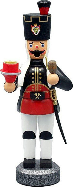 HoDreWa Legler Räuchermann - Bergmann mit Kerzenhalter HoDreWa Legler Räuchermann - Bergmann mit Kerzenhalter