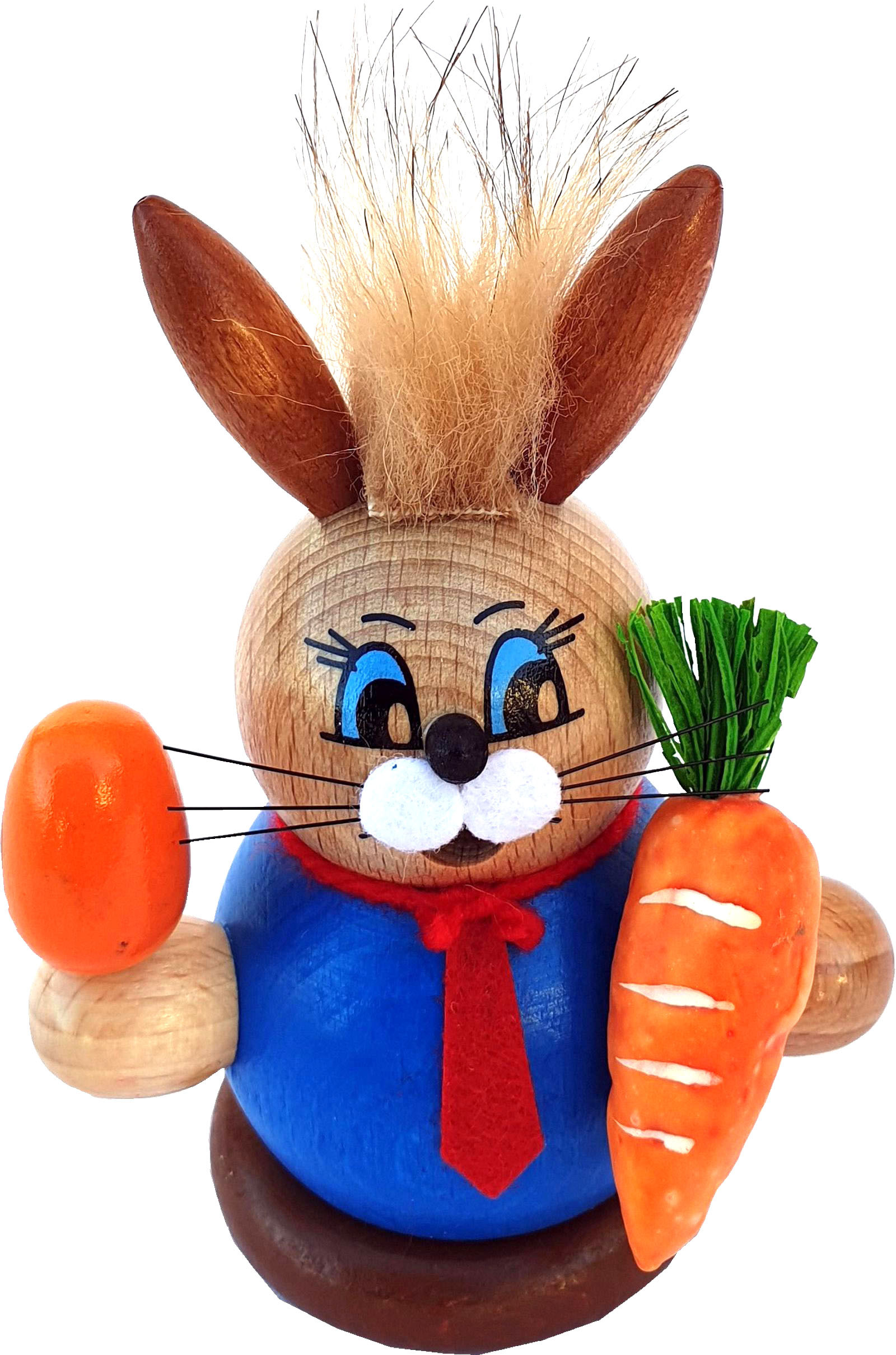 Flade Design Moppelmänner - Hase, blau Flade Design Moppelmänner - Hase, blau