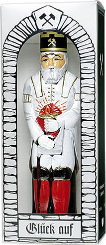 Bergmannsflaschen, handbemalt - Seiffener-Tracht Bergmannsflaschen, handbemalt - Seiffener-Tracht