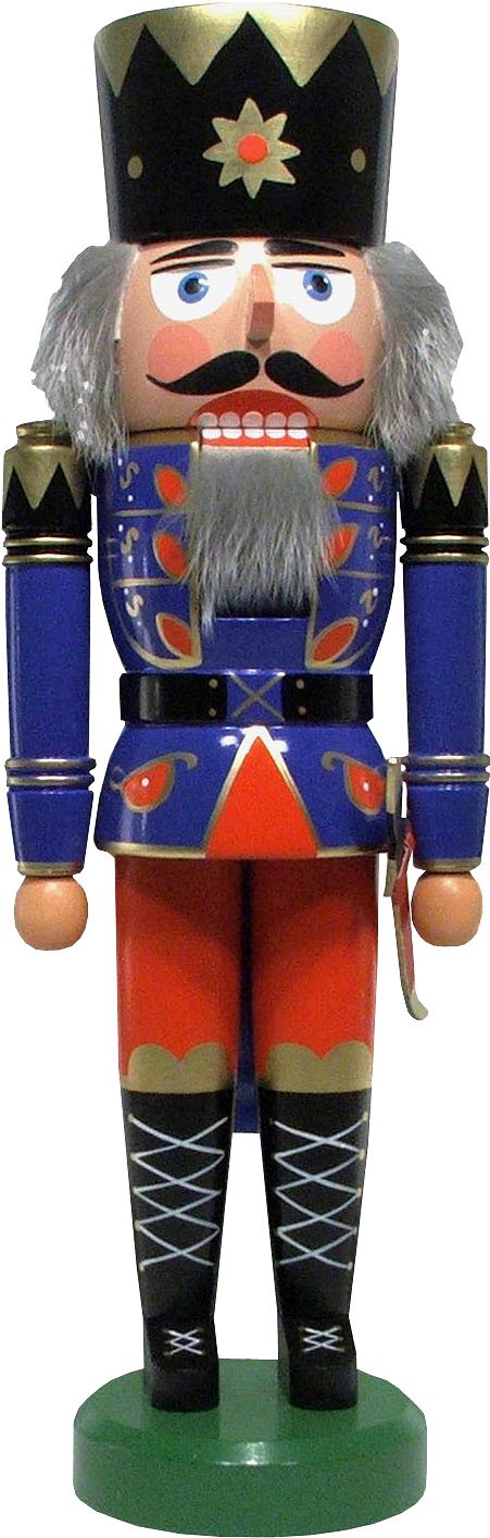HoDreWa Legler Nussknacker König, blau, 46 cm HoDreWa Legler Nussknacker König, blau, 46 cm