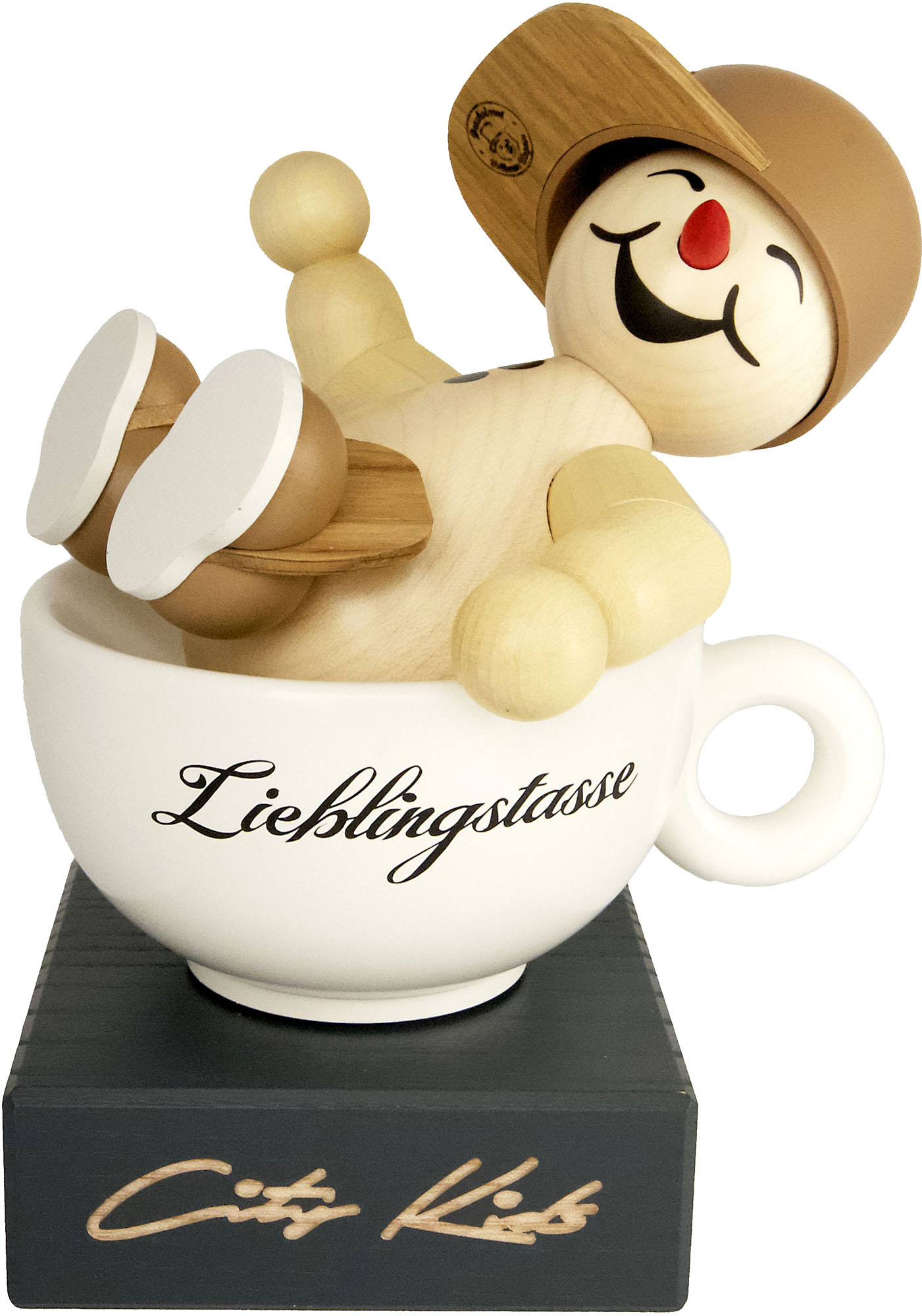 Drechslerei Wagner Schneemann City Kids - Elio Drechslerei Wagner Schneemann City Kids - Elio