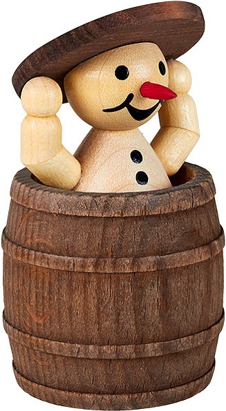 Drechslerei Volkmar Wagner Schneemann Junior - im Fass stehend Drechslerei Volkmar Wagner Schneemann Junior - im Fass stehend