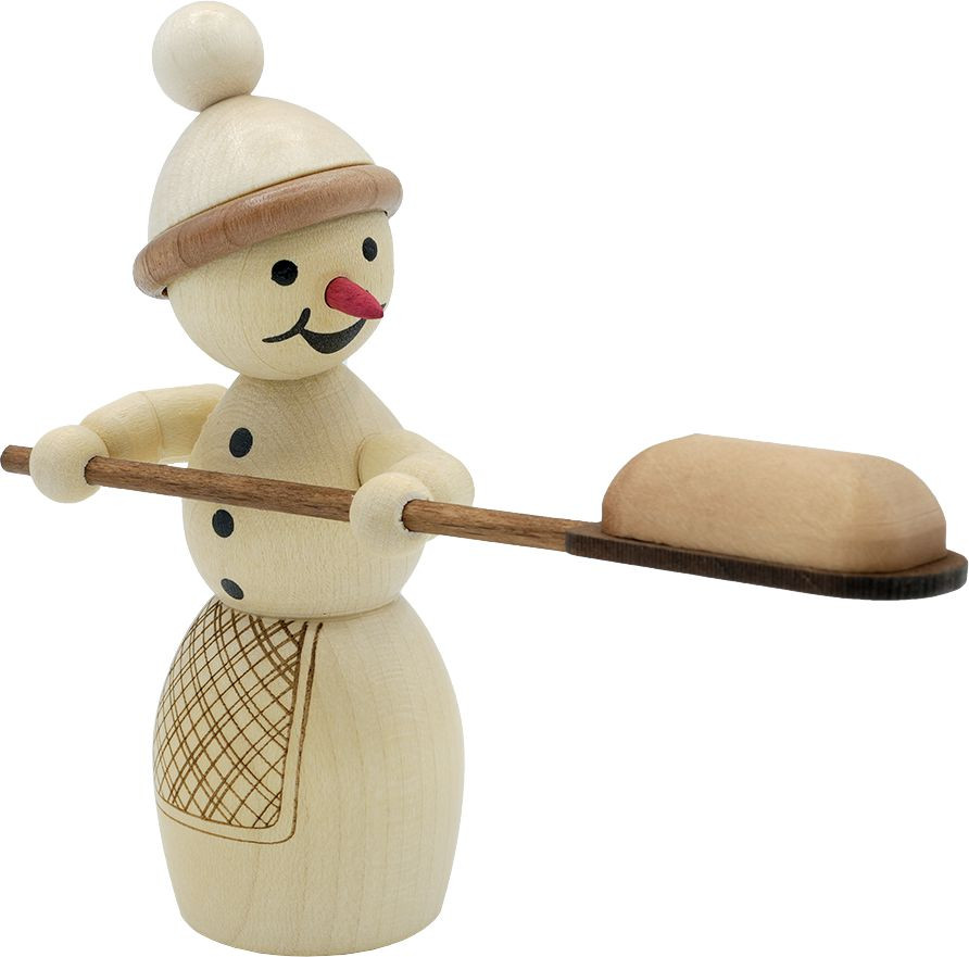 Drechslerei Volkmar Wagner Schneefrau als Stollenbäckerin Drechslerei Volkmar Wagner Schneefrau als Stollenbäckerin