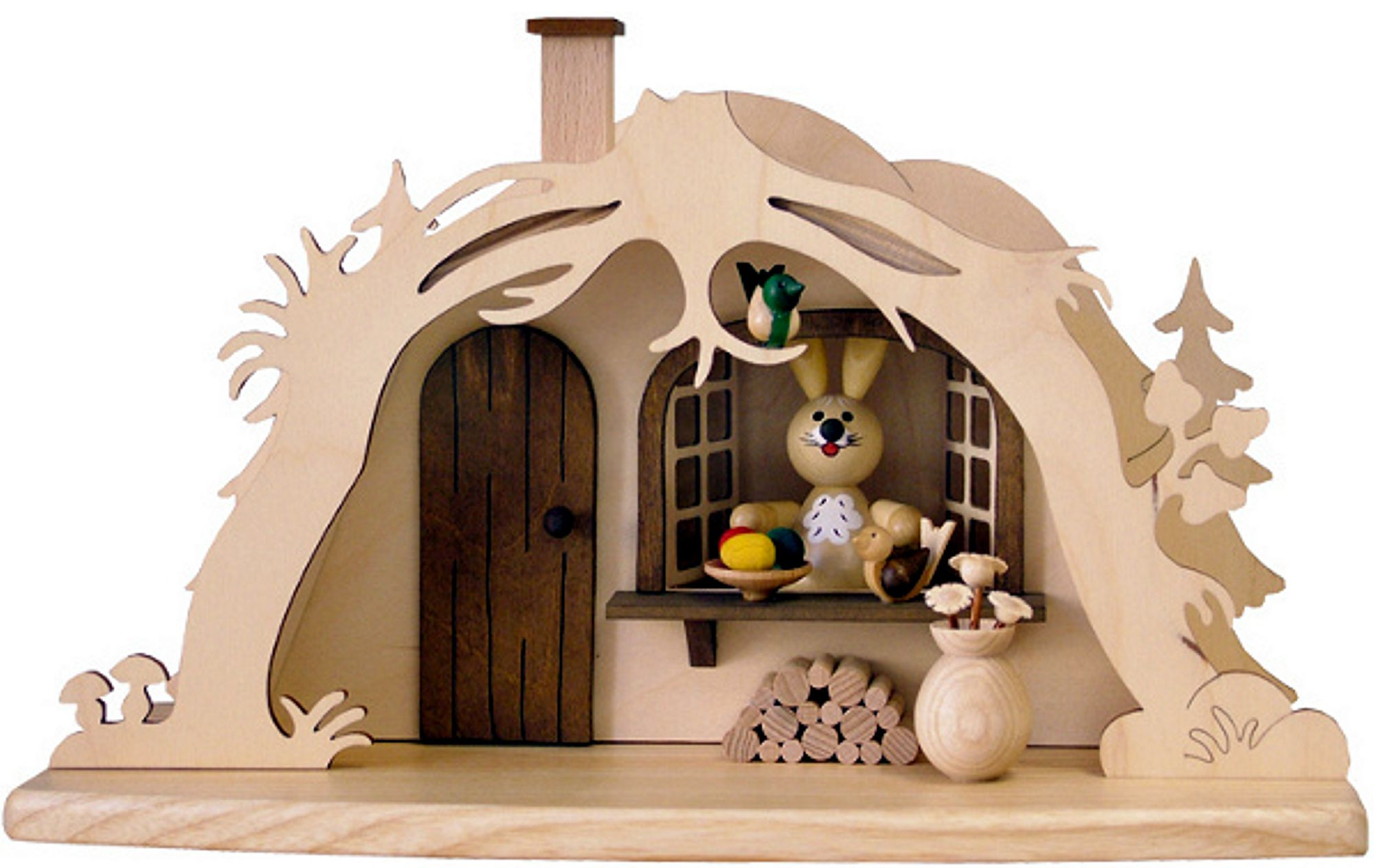 Drechslerei Volkmar Wagner Räucherhaus Osterhase Drechslerei Volkmar Wagner Räucherhaus Osterhase
