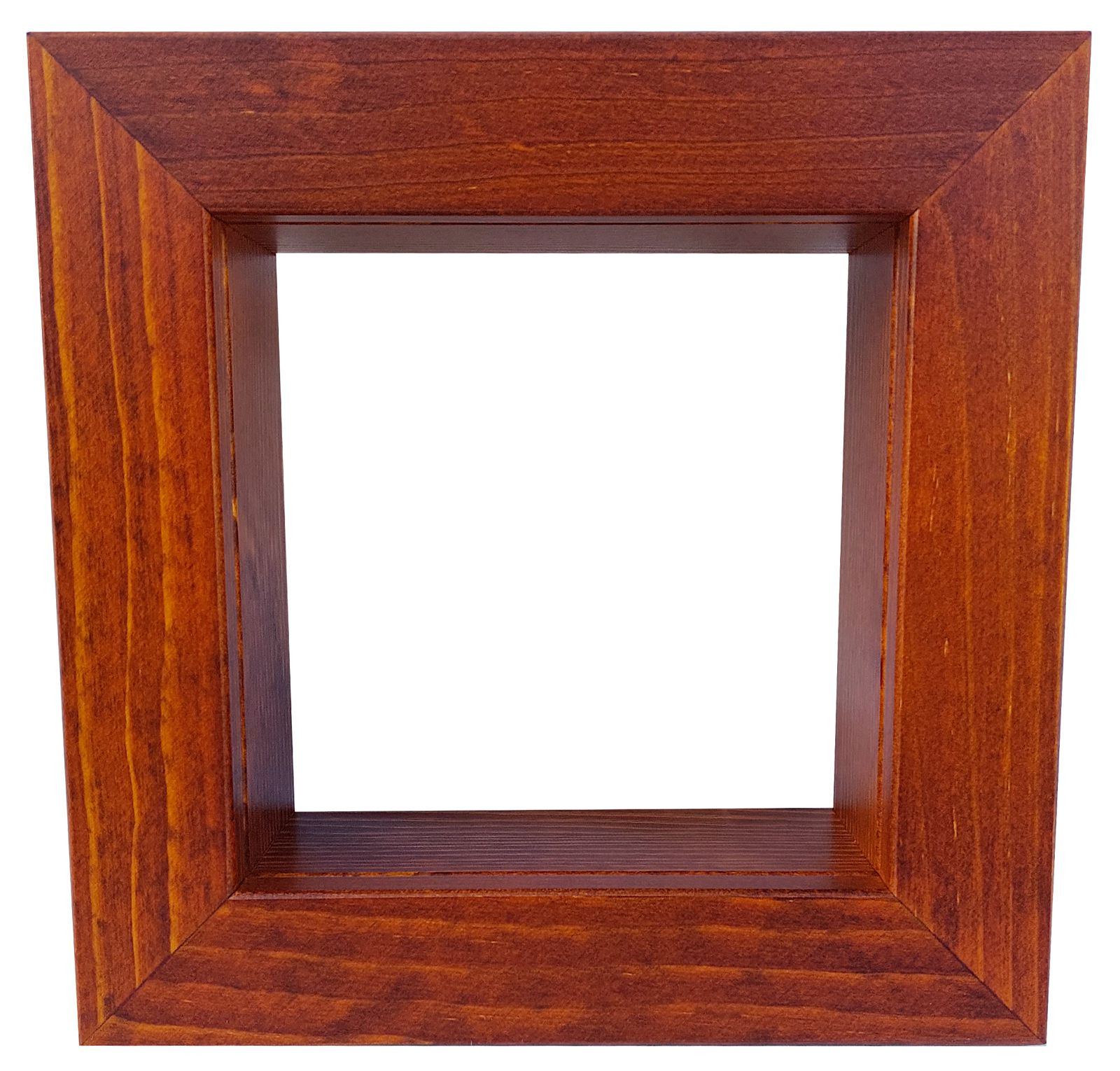 Tischlerei Stephani Wandrahmen Kastenrahmen gross braun - 24 x 24 cm Tischlerei Stephani Wandrahmen Kastenrahmen gross braun - 24 x 24 cm