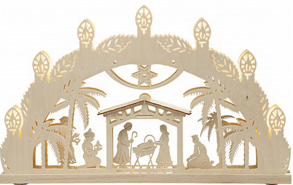 Lichterbogen Bethlehem, 7 flg. Lichterbogen Bethlehem, 7 flg.