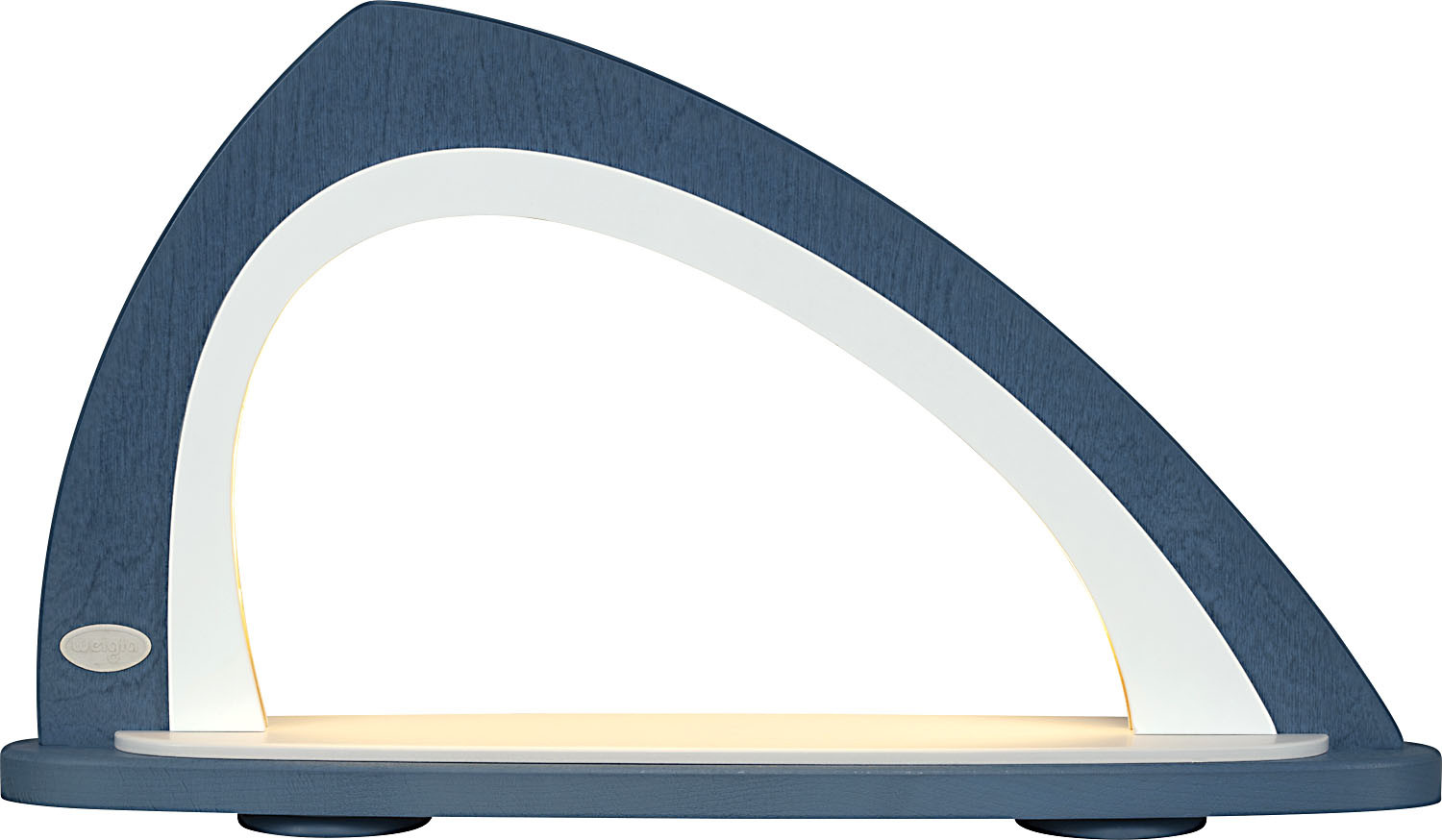 WEIGLA Leerbogen LED, asymmetrisch - blau/weiß WEIGLA Leerbogen LED, asymmetrisch - blau/weiß