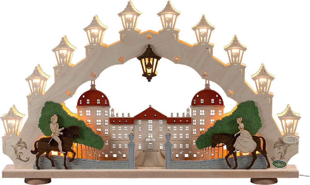 Lichterbogen Moritzburg, 15 flg. Lichterbogen Moritzburg, 15 flg.
