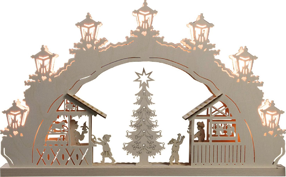 Lichterbogen Weihnachtsmarkt, 7 flg. Lichterbogen Weihnachtsmarkt, 7 flg.