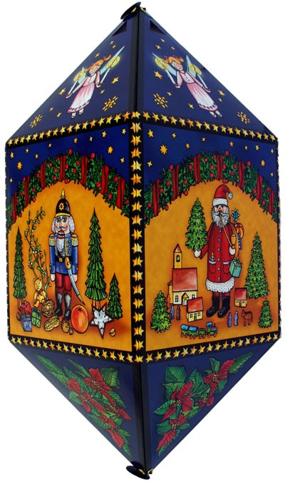 Laterne Motiv: Weihnachten (Engel und Bergmann II) Laterne Motiv: Weihnachten (Engel und Bergmann II)