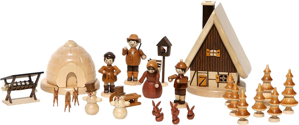 Zeidler Bestückung Winterzeit für große Design-Pyramide Zeidler Bestückung Winterzeit für große Design-Pyramide