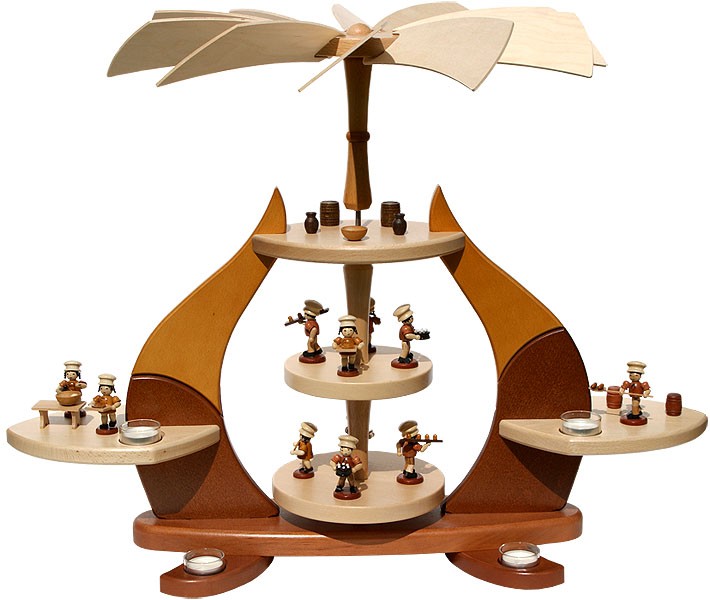 Zeidler Bestückung Weihnachtsbäckerei für große Design-Pyramide Zeidler Bestückung Weihnachtsbäckerei für große Design-Pyramide