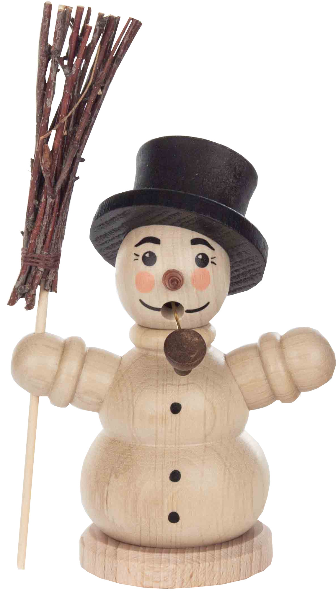 Zeidler Räuchermann Schneemann natur Zeidler Räuchermann Schneemann natur