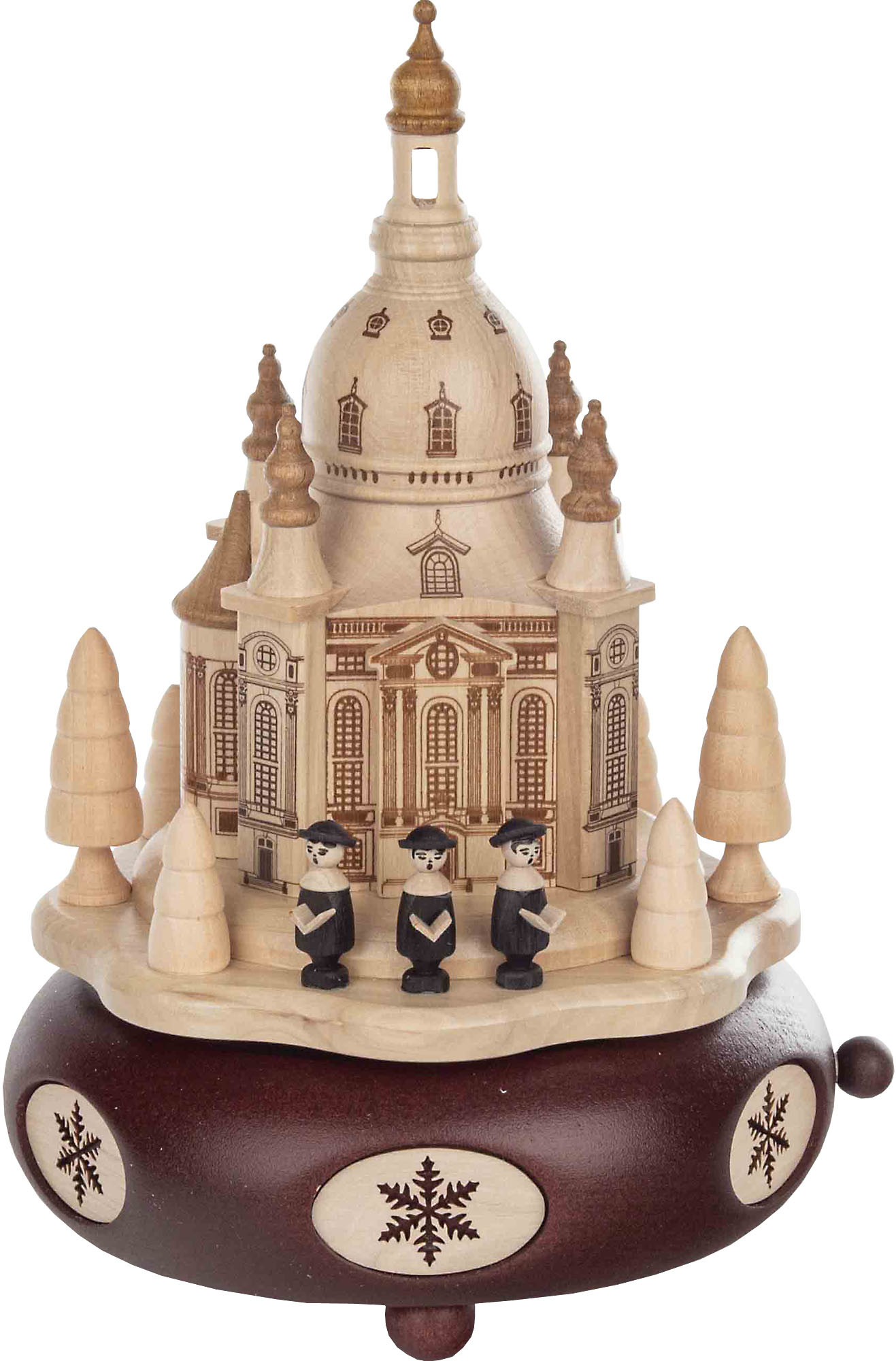 Zeidler Spieldose Dresdener Frauenkirche mit Sängern Zeidler Spieldose Dresdener Frauenkirche mit Sängern