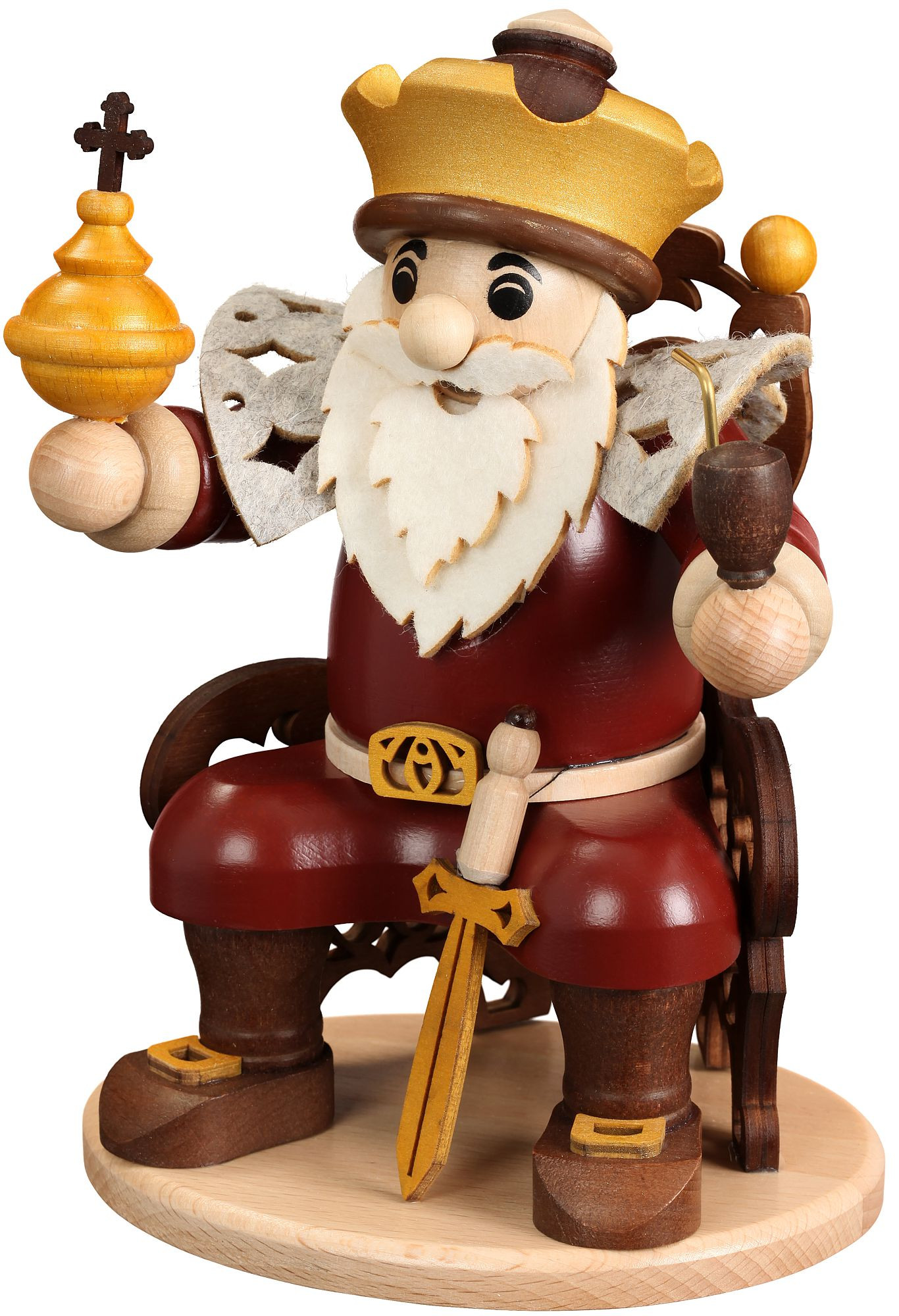 Zeidler Räucherfigur König Zeidler Räucherfigur König